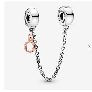 pandora crown safety chain